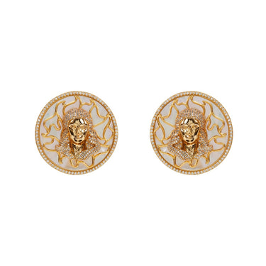 Pristine Stud Earrings - Gold Plated