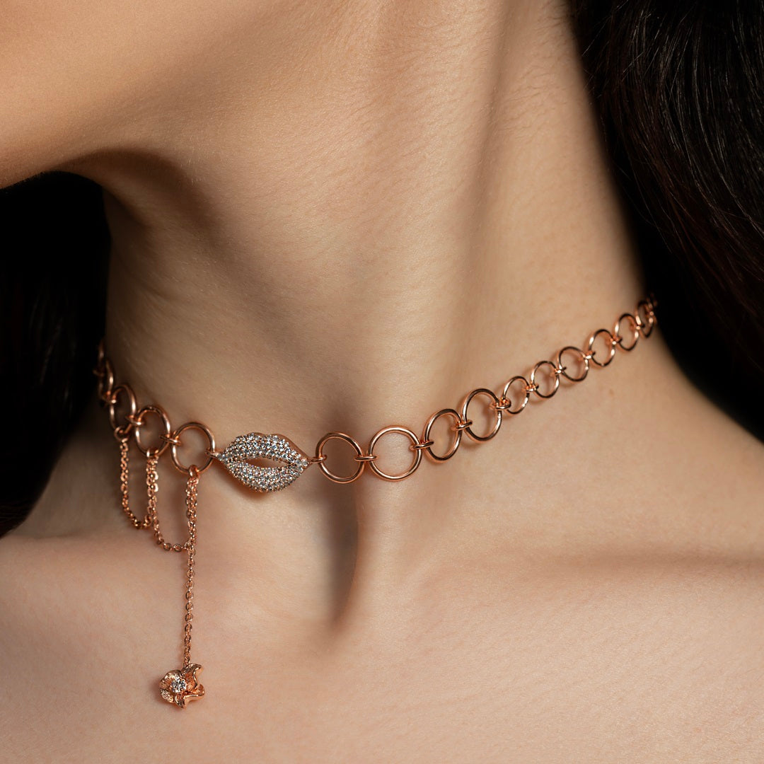 Lipella Choker Necklace - Main Image