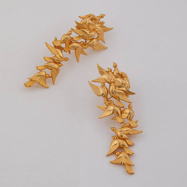 Concordia Earrings - Gold Plated