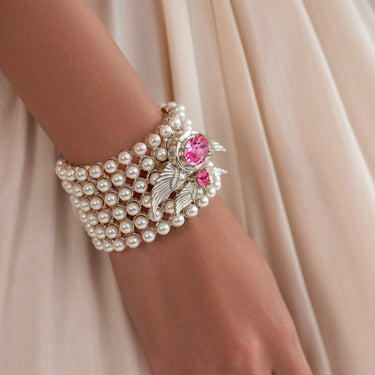 Venus-en-Rose 92.5 Silver Bracelet