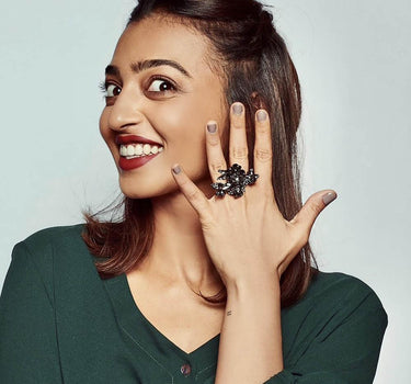 Radhika Apte Wearing Our Ring Oplina jewellery 