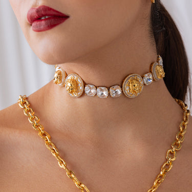 Lorelei's Lure Choker - Gold Plated