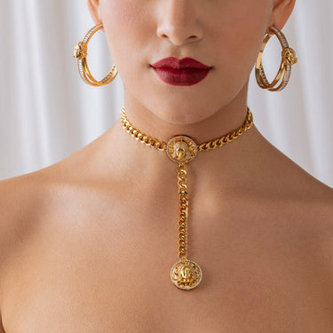 The Gilded Angel Choker - Gold Plated