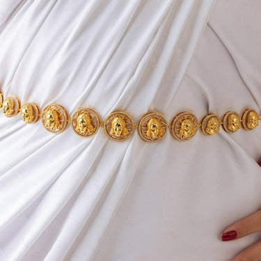 Serenity Gold Plated Waist Belt