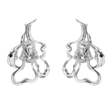 Made of Desire Earrings - Silver Plated