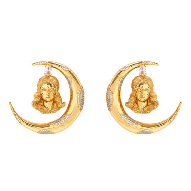 Luna's Lullaby Gold Plated Earrings