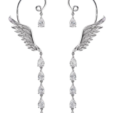 Soul on Fire Earcuff Pair - Silver Plated
