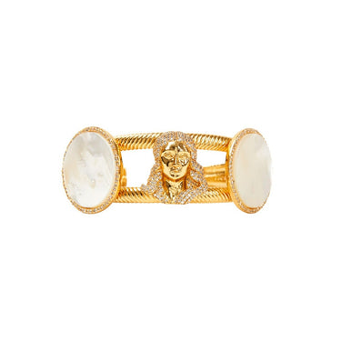 Studded Celestial Walt's Bracelet - Gold Plated