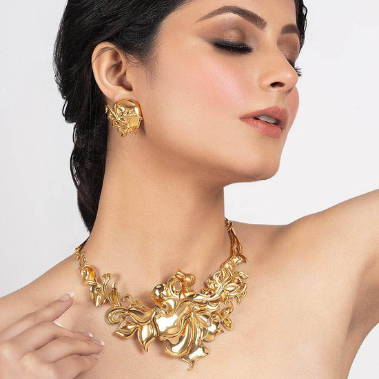 Gold Floral Ignis Set