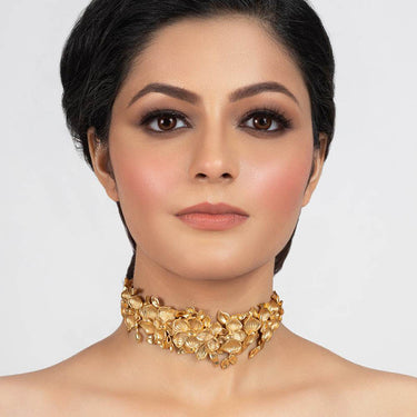 Delicia Gold Plated Necklace