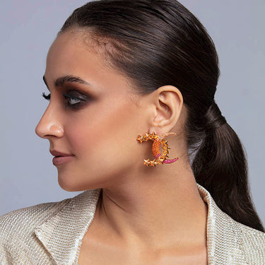 Studded Astral Aura Earrings