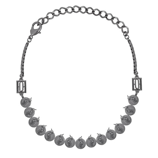 Gunmetal Aureate Choker