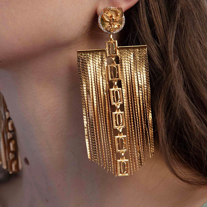 Fortuna Tassel Earrings