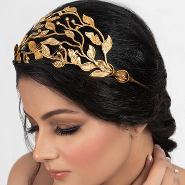 Eternia Cornet Gold Plated Headband