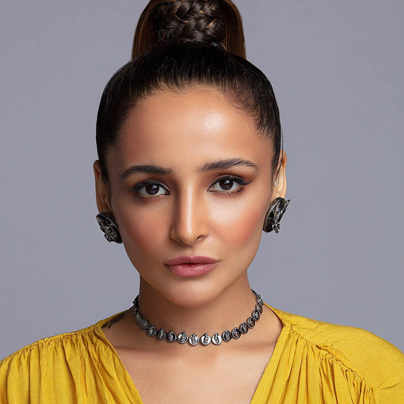 Gunmetal Aureate Choker