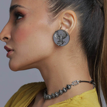 Gunmetal The Rekindle Studs