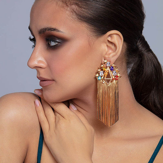 Load image into Gallery viewer, Flapper Earrings
