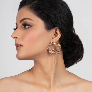 Rose Gold Vinum Earrings