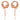 Rose Gold Vinum Earrings