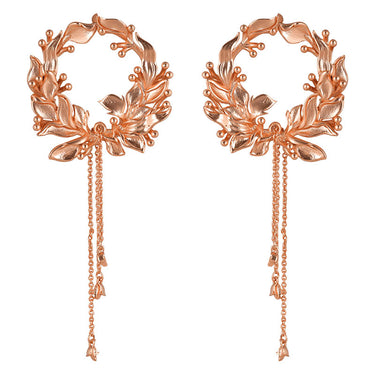 Rose Gold Vinum Earrings